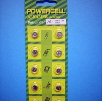 ΜΠΑΤΑΡΙΑ MICROCELL ΑΛΚΑΛΙΚΗ AG1 LR621 364 SR621 ΣΕΤ 10 ΤΕΜΑΧΙΩΝ