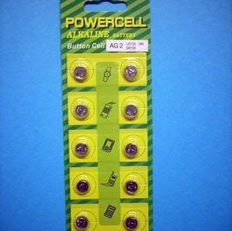 ΜΠΑΤΑΡΙΑ MICROCELL ΑΛΚΑΛΙΚΗ AG2 LR726 396 SR726 ΣΕΤ 10 ΤΕΜΑΧΙΩΝ