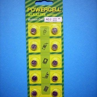 ΜΠΑΤΑΡΙΑ MICROCELL ΑΛΚΑΛΙΚΗ AG2 LR726 396 SR726 ΣΕΤ 10 ΤΕΜΑΧΙΩΝ