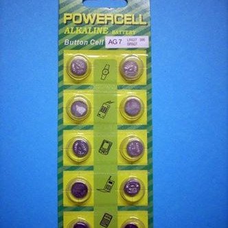 ΜΠΑΤΑΡΙΑ MICROCELL ΑΛΚΑΛΙΚΗ AG7 LR927 395 SR927 ΣΕΤ 10 ΤΕΜΑΧΙΩΝ