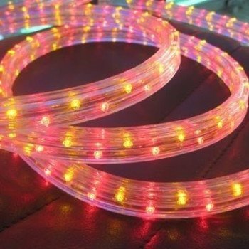 Φωτοσωλήνας led εξωτερικού χώρου χριστουγεννιάτικος - αδιάβροχος - εύκαμπτος 10 μέτρων σε διάφορα χρώματα