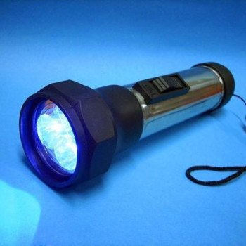 100 Τεμάχια φακός χειρός μεταλλικός με 7 Led