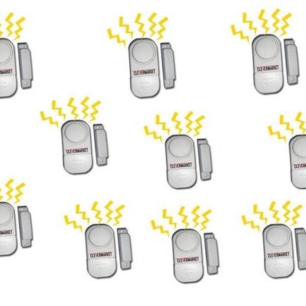 10 Τεμάχια συναγερμός για πόρτες - Παράθυρα - Συρτάρια - Ντουλάπια [ΠΡΟΣΦΟΡΑ ΕΒΔΟΜΑΔΟΣ]