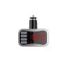 Bluetooth Hands Free κινητού - Car kit - FM Transmitter αυτοκινήτου Car - Αναμεταδότης μουσικής Mp3 στο ραδιόφωνο μέσω Bluetooth ή κάρτας micro sd ή usb stick - Θύρα  usb  για φόρτιση κινητών