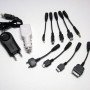 USB πολυφορτιστής ταξιδιού για κινητά τηλέφωνα