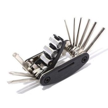 Πολυεργαλείο για ποδήλατα + Σετ επιδιόρθωσης σαμπρέλας (Δείτε το βίντεο)