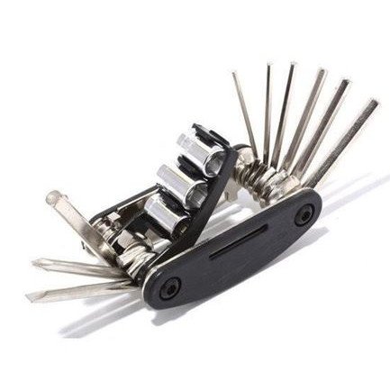 Πολυεργαλείο για ποδήλατα + Σετ επιδιόρθωσης σαμπρέλας (Δείτε το βίντεο)