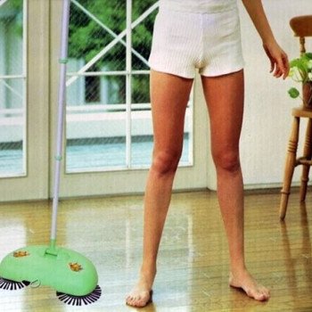 Σκούπα χειροκίνητη με τηλεσκοπικό κοντάρι [Δείτε videο παρόμοιου προϊόντος]