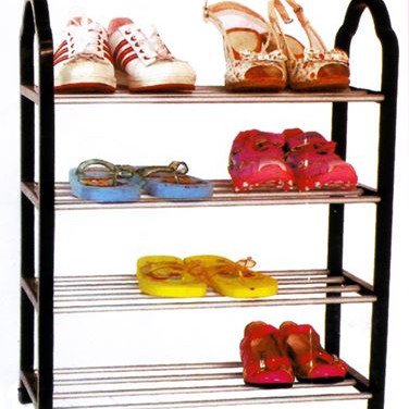 Παπουτσοθήκη με συναρμολογούμενα ράφια πολλαπλών χρήσεων