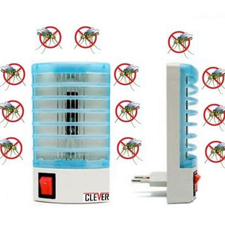 Ηλεκτρικό εντομοκτόνο led μίνι 1W - Φώς νυκτός - απαλλαγείτε απο κουνούπια - σκνίπες κ.λ.π.
