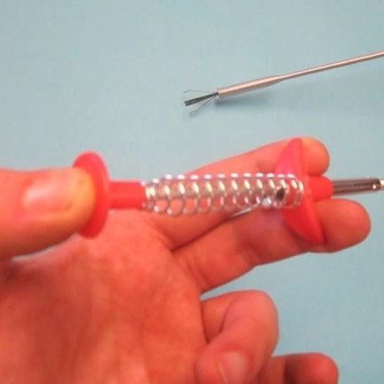 ΣΠΥΡΑΛ ΒΡΑΧΙΩΝΑΣ 60 CM ΜΕ ΕΞΥΠΝΗ ΛΑΒΙΔΑ ΠΙΑΣΙΜΑΤΟΣ ΜΙΚΡΟΑΝΤΙΚΕΙΜΕΝΩΝ