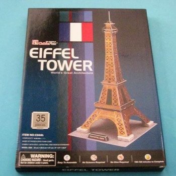 Τρισδιάστατο Puzzle 3D "Πύργος του Eiffel" για νοητική εξάσκηση μικρών και μεγάλων για δημιουργική απασχόληση