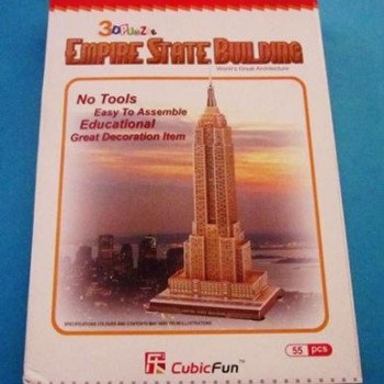 Τρισδιάστατα Puzzle 3D "Empire State Building" για νοητική εξάσκηση μικρών και μεγάλων