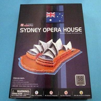 Τρισδιάστατο Puzzle "Opera Σιδνεϋ"για νοητική εξάσκηση μικρών και μεγάλων