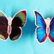 ΠΕΤΑΛΟΥΔΕΣ ΔΙΑΚΟΣΜΗΤΙΚΕΣ ΑΥΤΟΚΟΛΛΗΤΕΣ  ΦΩΤΙΖΟΜΕΝΕΣ ΜΕ ΕΝΑΛΛΑΣΟΜΕΝΑ ΧΡΩΜΑΤΑ