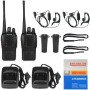 Ασύρματος πομποδέκτης UHF/VHF 5W σετ 2 τεμαχίων