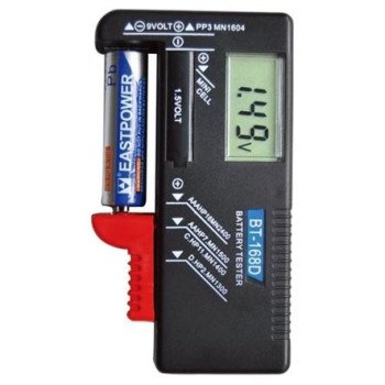 Δοκιμαστής μπαταριών1.5V και 9V (Δείτε το σχετικό video)