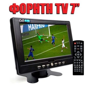 Clever MiniTV™ 7" - Έξυπνη φορητή TV- Ραδιόφωνο 12V επαναφορτιζόμενη με Ελληνικό Μενού- αυτοκινήτου, γραφείου κ.λ.π. Ψηφιακή κορνίζα - Εικόνα Full HD - Ψηφιακός Δέκτη DVB T2