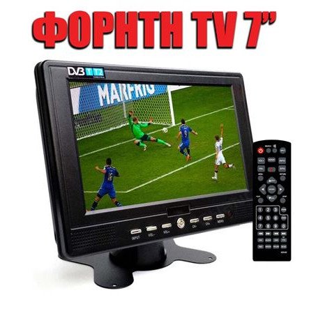 Clever MiniTV™ 7" - Έξυπνη φορητή TV- Ραδιόφωνο 12V επαναφορτιζόμενη με Ελληνικό Μενού- αυτοκινήτου, γραφείου κ.λ.π. Ψηφιακή κορνίζα - Εικόνα Full HD - Ψηφιακός Δέκτη DVB T2