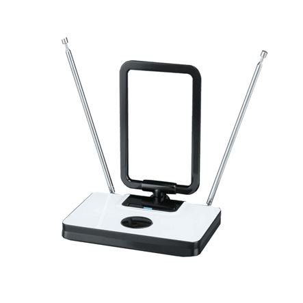 Ψηφιακή και Αναλογική Κεραία Τηλεόρασης Εσωτερικού Χώρου με Ενισχυτή Telco