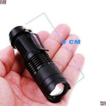 Mίνι φακός mini προβολέας led με zoom επαναφορτιζόμενος   800 MW - 500 Lumens - ο φακός των σωμάτων ασφαλείας - Απίστευτη απόδοση "κάνει την νύχτα μέρα" [HOT ΠΡΟΣΦΟΡΑ]