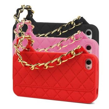 Τσαντάκι - θήκη προστασίας για κινητά iPhone 4 - 4s σε διάφορα σχέδια και χρώματα - Ένα κόσμημα στα χέρια της γυναίκας