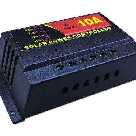 Ρυθμιστής φόρτισης για φωτοβολταϊκές εγκαταστάσεις 10 Amper 12/24 Volt