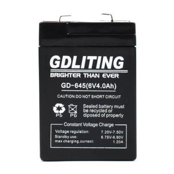 Μπαταρία μολύβδου επαναφορτιζόμενη 6V 4AH