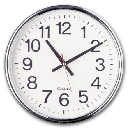 Ρολόϊ τοίχου μεγάλο για επαγγελματικούς χώρους διάμετρος 30 cm