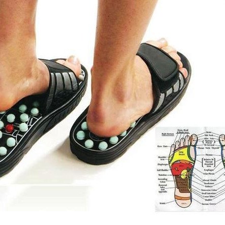 Σανδάλια - Παντόφλες ρεφλεξολογίας - μοναδική πηγή υγείας και ευεξίας (Δείτε το σχετικό video)