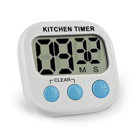 Φορητό ψηφιακό χρονόμετρο με LCD οθόνη και αντίστροφη μέτρηση