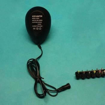 Μετασχηματιστής 1000 mΑ με κλίμακα 1,5-3-4,5-6-7,5-9-12 volt  και 6 διαφορετικά βύσματα