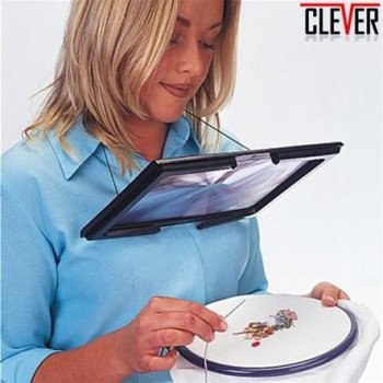 Μεγεθυντικός φακός Α4 φορητός για ελεύθερα χέρια (διαστάσεων 27,50 Χ 20 cm)