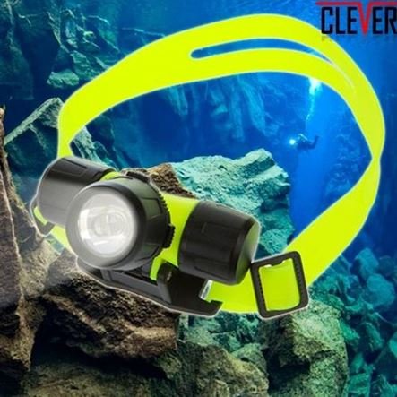 Καταδυτικός φακός κεφαλής ισχυρός προβολέας