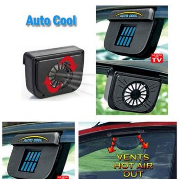 Ανεμιστήρας αυτοκινήτου 12V Ηλιακός "Auto cool" διώχνει την ζέστη απο την καμπίνα του σταθμευμένου αυτοκινήτου (Δείτε σχετικό video)