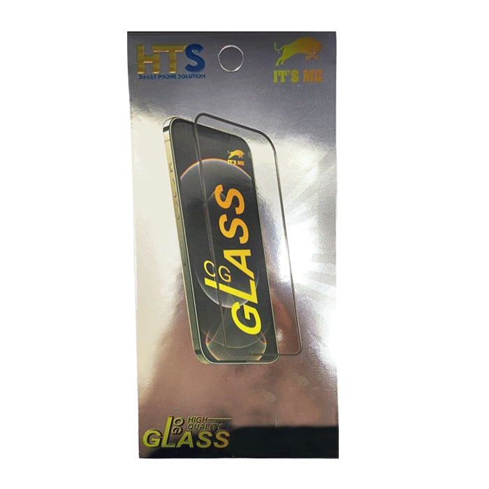 HTS OG Full Glass Full Glue Tempered Glass για Xiaomi Poco M4 5G - color: black